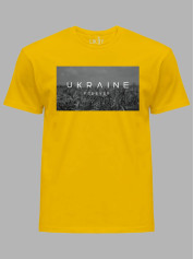 Футболка чоловіча з принтом "Ukraine Forever" (220615)