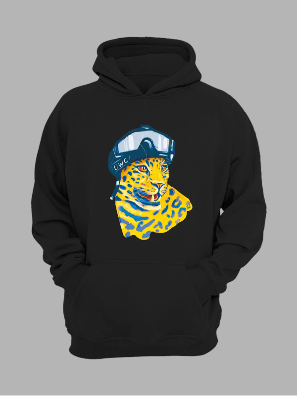 Худі з патріотичним принтом "UWC" (220618)