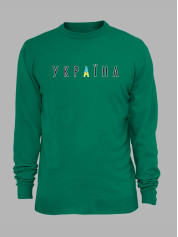 Світшот з принтом "Україна перша" (220726)