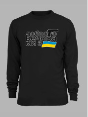 Свитшот с принтом "Добрый вечер" (220727)