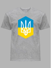 Футболка с патриотическим принтом "Украинский герб" (220739)