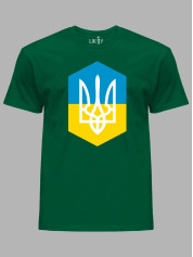 Футболка с патриотическим принтом "Украинский герб" (220739)