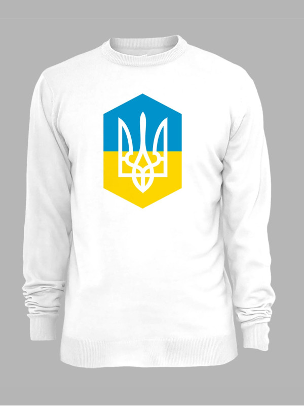 Світшот з патріотичним принтом "Український герб" (220739)