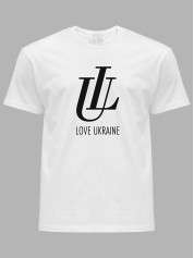 Футболка с патриотическим принтом "Люблю Украину" (220746)