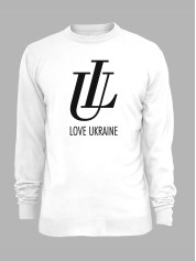 Свитшот с принтом "Люблю Украину" (220746)