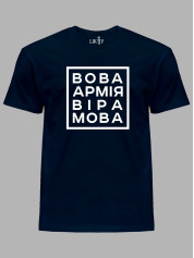 Футболка мужская с принтом "ВАВМ" (220750)