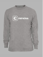 Свитшот с принтом "Е Украина" (220753)