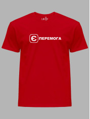 Футболка с патриотическим принтом "Е Победа" (220754)