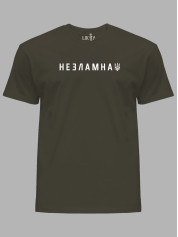Футболка с патриотическим принтом "Несокрушимая ВОЛЯ" (220757)