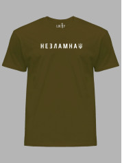 Футболка с патриотическим принтом "Несокрушимая ВОЛЯ" (220757)