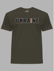 Футболка с патриотическим принтом "Украина наилучшая" (220804)
