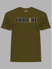 Футболка с патриотическим принтом "Украина наилучшая" (220804)