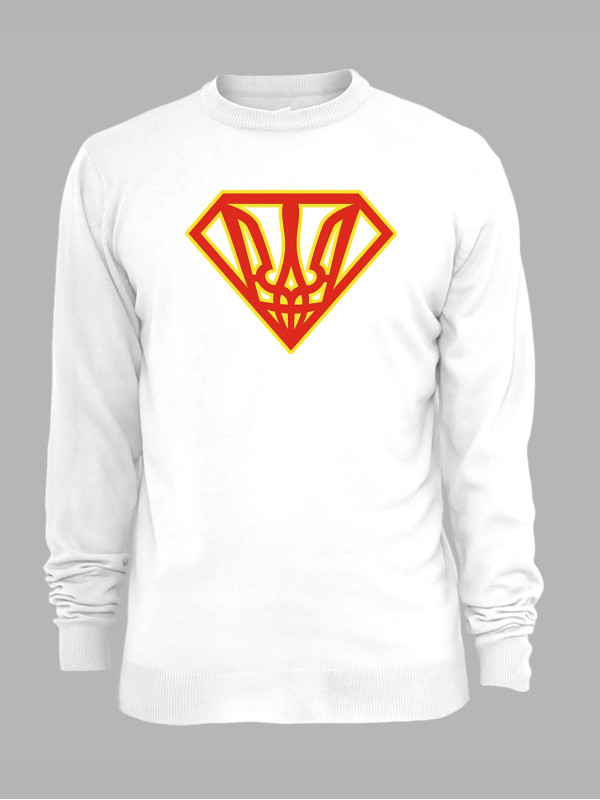 Свитшот с принтом "Супер ВОЛЯ" (220808)