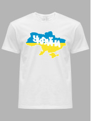 Футболка чоловіча з принтом "Єдина Україна" (220812)