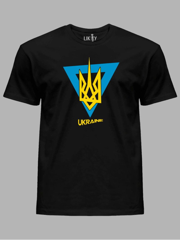 Футболка с патриотическим принтом "Украинская Воля" (220813)