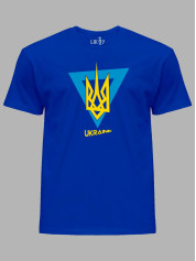 Футболка с патриотическим принтом "Украинская Воля" (220813)