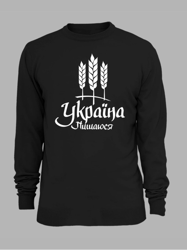 Свитшот с принтом "Украина - Горжусь" (220818)