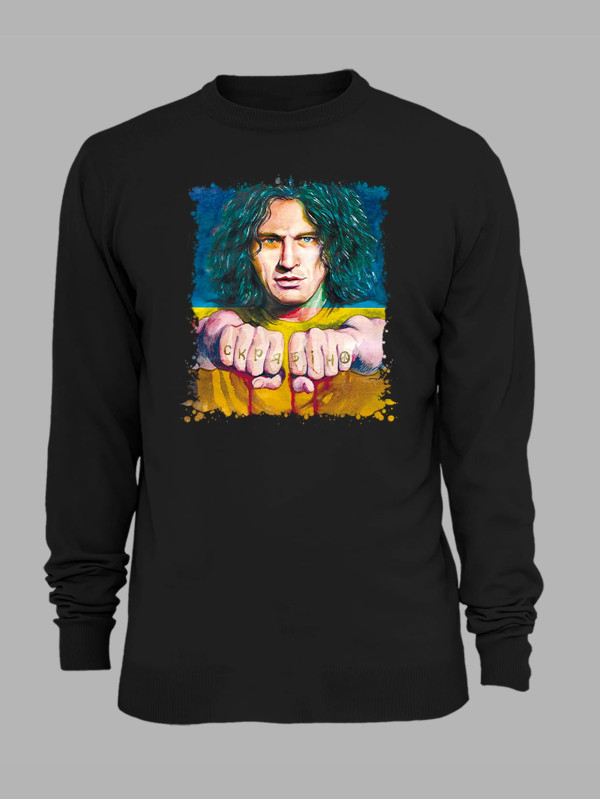 Світшот з принтом "Скрябін за Мир в Україні" (220834)