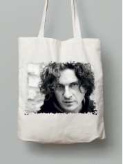 Экосумка из хлопка 38х40см с принтом "Кузьма с нами" (220839)