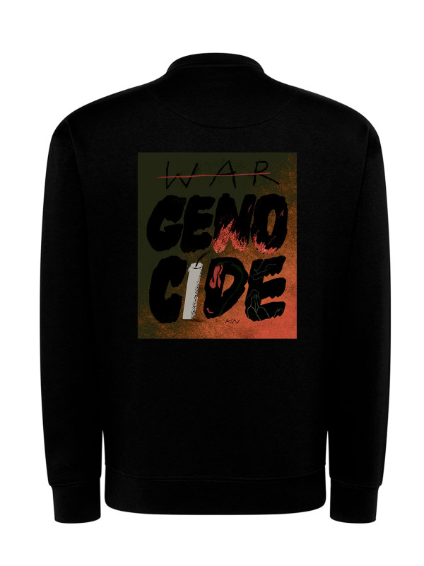 Світшот з принтом "Не війна, а геноцид" (220867)