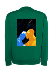 Світшот з принтом "Любов переможе" (220871)