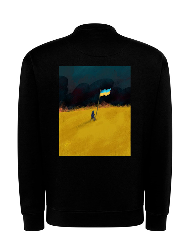 Світшот з принтом "Україна - і ніяк інакше" (220873)