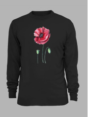 Світшот з принтом "Квітка" (220878)