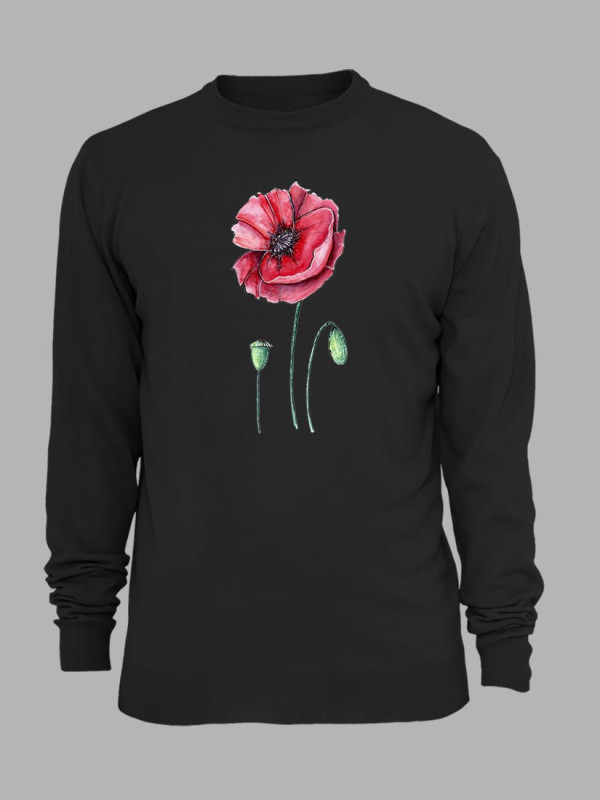 Світшот з принтом "Квітка" (220878)