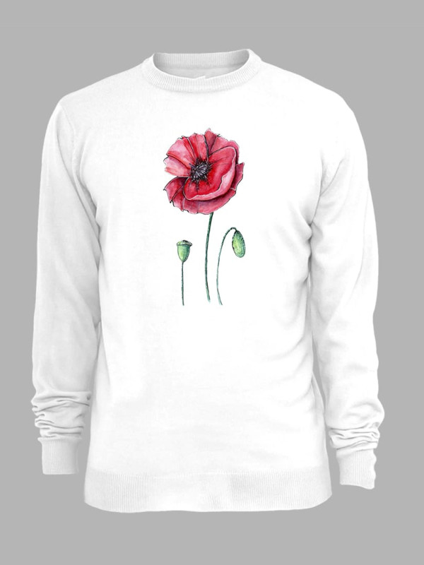 Світшот з принтом "Квітка" (220878)