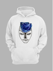 Худі з патріотичним принтом "Буря всередині" (220880)