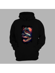 Худі з принтом "Повітряно-вогняний дракон" (231006)