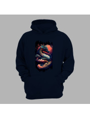 Худі з принтом "Повітряно-вогняний дракон" (231006)