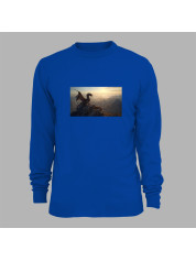 Світшот з принтом "Дракон на горі на світанку" (231009)