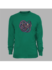 Світшот з принтом "Заплутаний дракон" (231011)