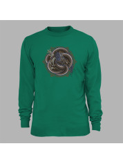 Світшот з принтом "Переплутаний дракон" (231012)