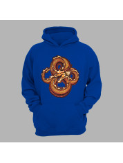 Худі з принтом "Нескінченний дракон" (231013)