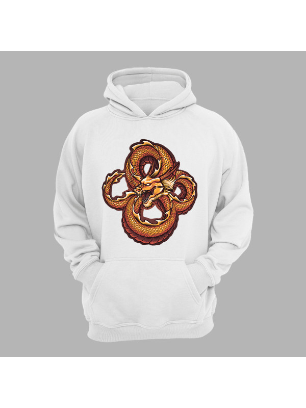 Худі з принтом "Нескінченний дракон" (231013)