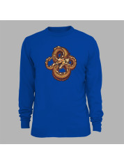 Світшот з принтом "Нескінченний дракон" (231013)