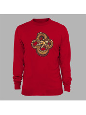 Світшот з принтом "Нескінченний дракон" (231013)