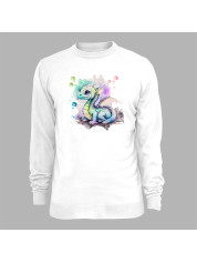 Світшот з принтом "Чарівний бульбашковий дракончик" (231018)