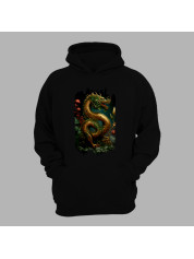 Худі з принтом "Золотий дракон" (231021)