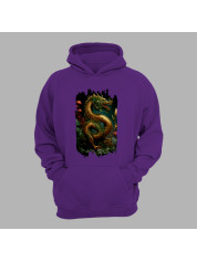 Худі з принтом "Золотий дракон" (231021)