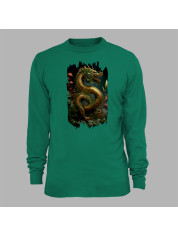 Світшот з принтом "Золотий дракон" (231021)