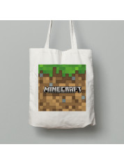 Екосумка Майнкрафт, шопер з бавовни, 24010358