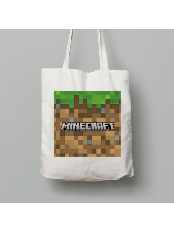 Екосумка Майнкрафт, шопер з бавовни, 24010358