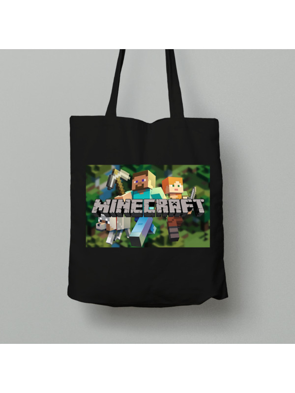 Екосумка Майнкрафт, шопер з бавовни, 24010363