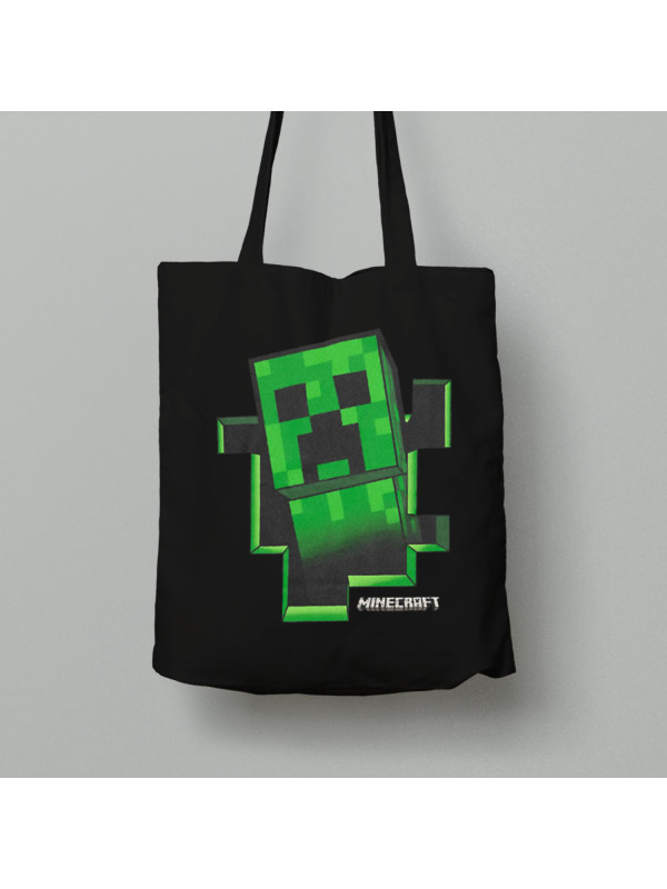 Екосумка Майнкрафт страшний, шопер з бавовни, 24010365