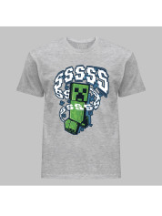 Футболка Майнкрафт детская, Sssss..., 24010367