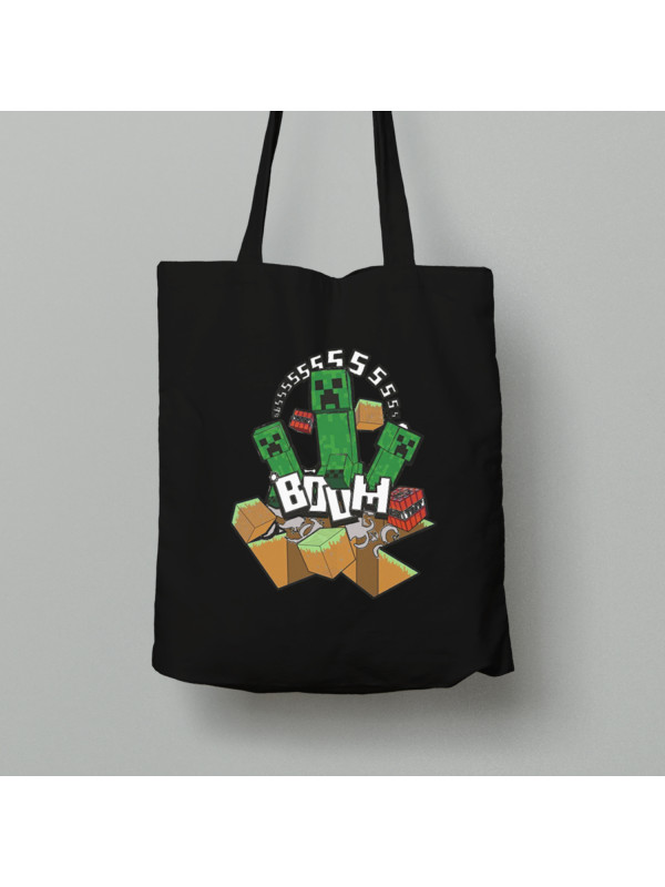 Екосумка Майнкрафт, Бум, шопер з бавовни, 24010369