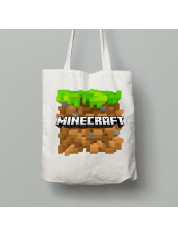 Екосумка У Майнкрафті, шопер з бавовни, 24010370